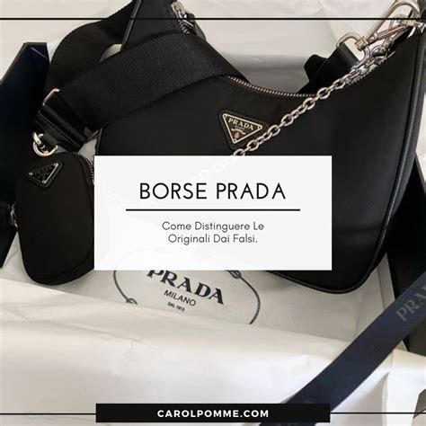 come capire se è un falso prada|Come riconoscere una borsa Prada .